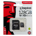 Micro SD Memory Card with Adaptor Kingston SDCS2/128GB exFAT