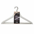 Set of Clothes Hangers 5five Simply Smart White Metal 44,5 x 23,5 x 1,5 cm (5 Units)