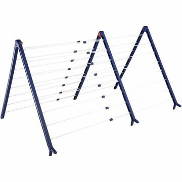 Clothes Line Leifheit Bathtub Dryer Pegasus V 133 x 66,5 cm Blue White Metal