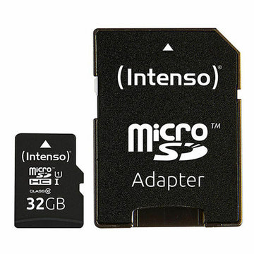 Micro SD Memory Card with Adaptor INTENSO 32GB microSDHC 32 GB