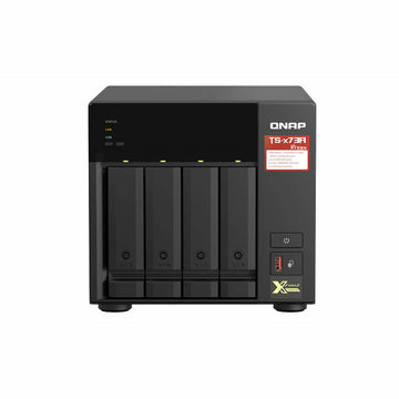 NAS Network Storage Qnap TS-473A-8G Black AM4 Socket: AMD Ryzen™ AMD Ryzen V1500B