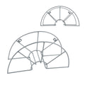 Hose reel Grouw Metal 43 x 15 x 23 cm