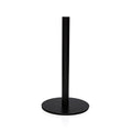 Kitchen Paper holder Versa Black Stainless steel Steel Iron Rubber wood 17 x 31 x 17 cm