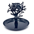 Jewellery Stand Versa Black Metal Iron 15 x 13 x 15 cm Owls