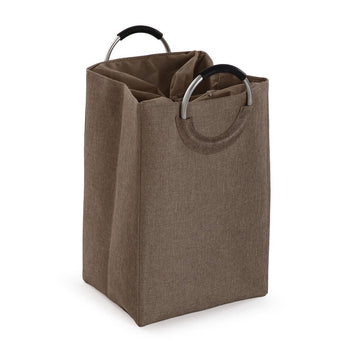 Laundry basket Versa Beige Aluminium polypropylene EVA 36 X 55 X 30 CM