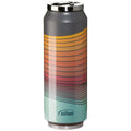 Travel thermos flask Inoxibar 61267 RED WAVES Red 700 ml