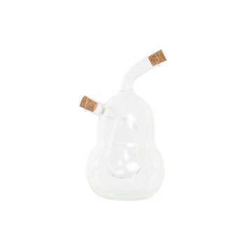 Oil and Vinegar Set DKD Home Decor 12 x 10 x 18,6 cm Transparent Cork 540 ml Borosilicate Glass
