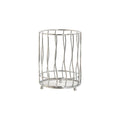 Cutlery basket Home ESPRIT Silver Metal 11.5 x 11.5 x 15.5 cm
