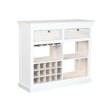 Bottle rack Home ESPRIT White 120 x 40 x 98 cm