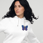 Flutter & Free – Embroidered Butterfly Hoodie