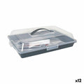 Lunch box Dem With handle 44 x 30 x 10 cm (12 Units)