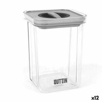 Jar Quttin Hermetic PET 1,1 L (12 Units)