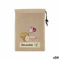 Reusable Food Bag Quttin TNT (Non Woven) 44,5 x 29,5 cm (24 Units)