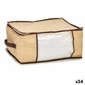 Storage Bag Kipit AR1903037 Cream Polyester polypropylene 27 L 45 x 30 x 20 cm (24 Units)