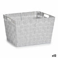 Laundry Basket Kipit A3-6875 White Cloth 10 L 25 x 20 x 35 cm (12 Units)