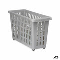 Kitchen Cupboard Organiser Kipit G-327-1 Grey 17,5 x 26 x 46 cm With wheels (12 Units)