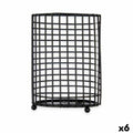 Pot for Kitchen Utensils Kinvara W7728-2P Metal 11,3 x 16 x 11,3 cm (6 Units)