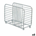 Napkin holder Kinvara CN-W7728-4 CHROME Silver Metal 14,5 x 11,5 x 6,5 cm (6 Units)