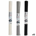 Non-slip Mat Kinvara SJ-A101-3 White Black Grey Rubber 45 x 0,1 x 100 cm (12 Units)