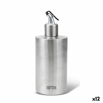 Cruet Quttin Silver Stainless steel 550 ml (12 Units)