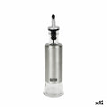 Cruet Quttin Transparent Silver Stainless steel 0,3 L (12 Units)