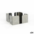 Napkin holder My Bar Steel 12 x 12 x 6 cm (24 Units)
