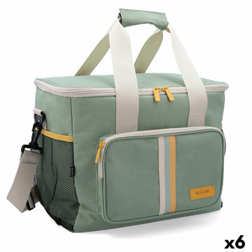 Cool Bag Quid Sugar Green 33 x 24 x 28 cm (6 Units)