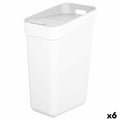 Waste bin Curver White Plastic 30 L (6 Units)